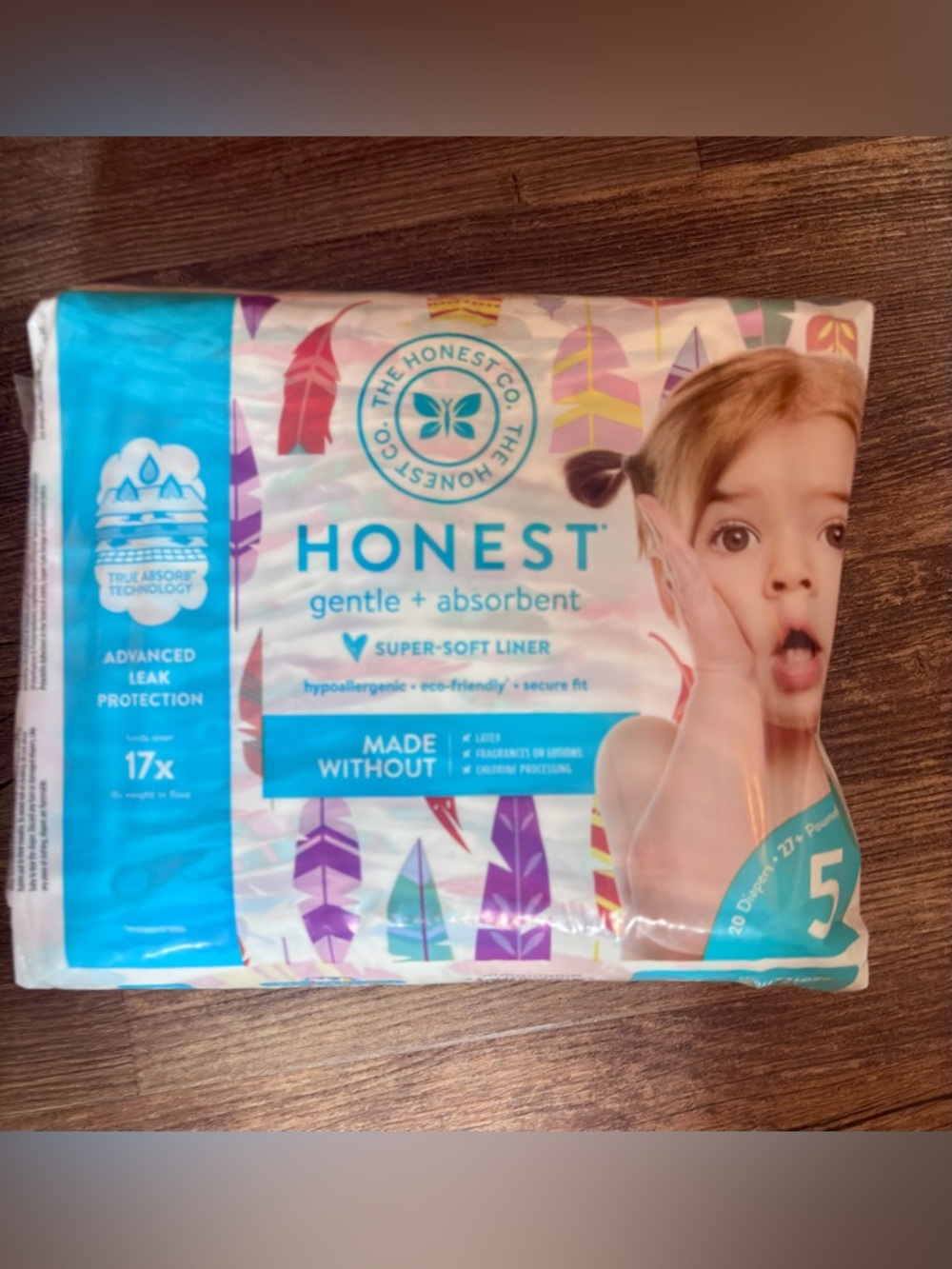 The Honest Company Diapers - Blue, Purple, Teal